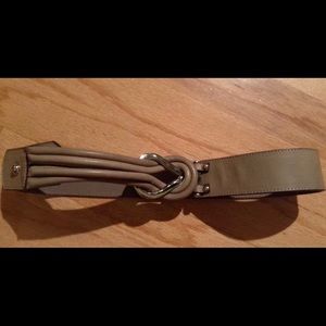 DE LONTI made in Italy genuine leather large belt